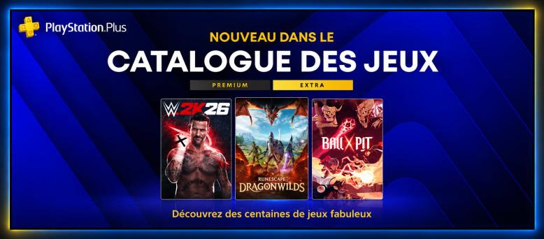 Les ajouts au catalogue PlayStation+ Extra & Premium | Septembre 2026