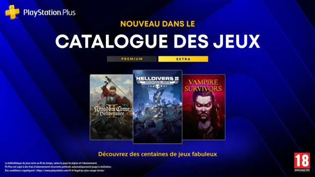 Les ajouts au catalogue PlayStation+ Extra & Premium | Août 2026